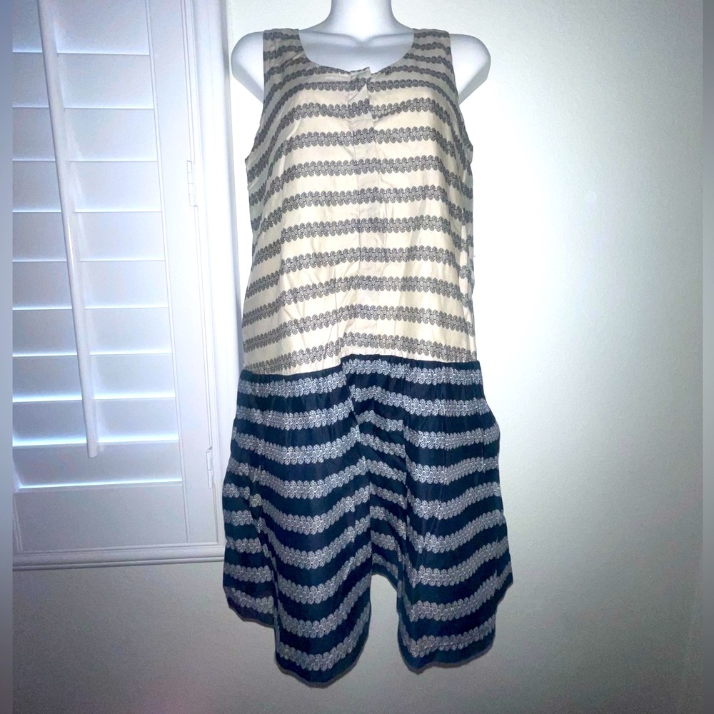Madewell Sleeveless Flounce Dress- Small
